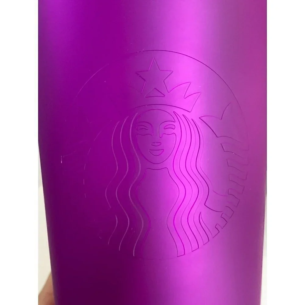 Starbucks Soft Touch Venti Purple 24oz Tumbler